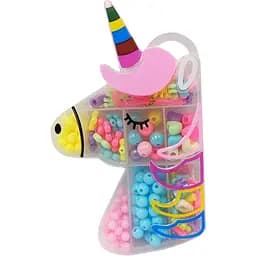 Набір бісеру для виготовлення креативних аксесуарів Bambi Unicorn A087-1