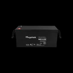 Кислотний акумулятор 12В 250А*год (3000 Вт*год) для UPS / ДБЖ, батарея AGM Megatank 12V 250Ah