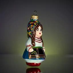 Ялинкова прикраса Різдвяні історії Подоляночка скло (4820001154849) - мініатюра 3