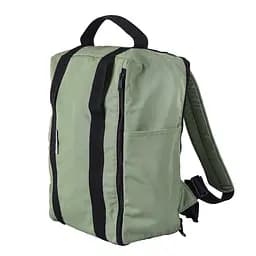 Рюкзак-антикрадій OOLOO Кенгуру 40x30x20 см,оливково-трав'яний 414/861