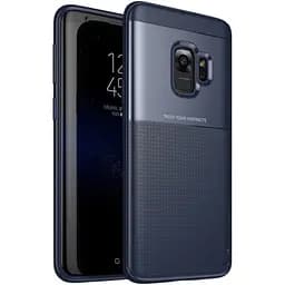 Чохол-накладка iPaky Elegant Grid Design TPU Hybrid Case Samsung Galaxy S9 G960F Blue