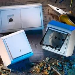 Розетка Ovivo Electric Nivo, одинарна з заземленням, накладна, біла - мініатюра 6