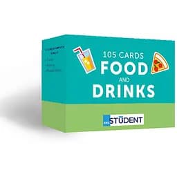 Настільна гра English Student Картки для вивчення английскої мови English Student Food and Drinks (укр.) (591225967)