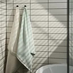 Рушник MBM Home Терра 50x90 см аквамарин-перлинний (BT-14 M AQUAMARINE/PEARL) - мініатюра 10