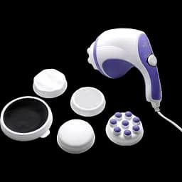 Портативный ручной антицеллюлитный массажер для шеи спины тела Relax And Ton роликовый массажер для тела