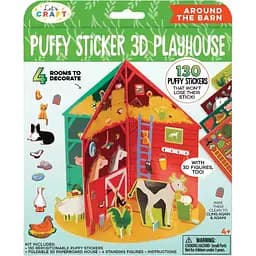 Розвиваючий 3Д набір Let's Craft Навколишнє середовище Амбар (PSP-03)