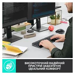 Клавіатура Logitech MX Master Keys for Business Graphite US (920-010251) - мініатюра 12