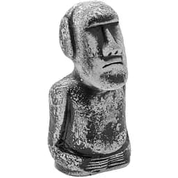 Декорація для акваріума Природа Фігура з острова Пасхи, кераміка, 10х5,5х3 см