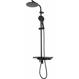 Душовя система Rea Santos з виливом black REA-P8803, Чорний матовий