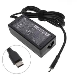 Блок живлення для ноутбука Acer USB-C 45W (15V3A, 12V3A, 9V3A, 5V2A), USB3.1/Type-C/USB-C, Black (без кабелю !) - мініатюра 2
