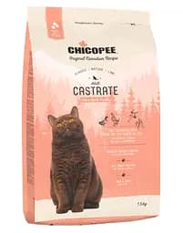 Сухой корм для кошек Chicopee CNL Cat Adult Castrate с Птицей 15 кг