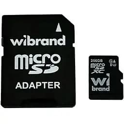 Карта пам'яті Wibrand 256GB microSD class 10 UHS-I U3 (WICDHU3/256GB-A)