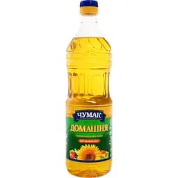 Уценка. Масло подсолнечное Чумак Домашнее нерафинированное 0.9 л (786998)
