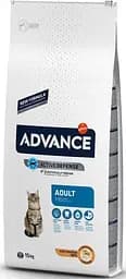 Сухий корм для кішок Advance Cat Chicken & Rice 15 кг. з куркою та рисом для дорослих котів та кішок