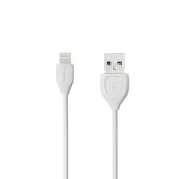 USB-Кабель лайтінг Remax Lesu RC -050i для iPhone 5, 6, 7, 8 X White 1 м