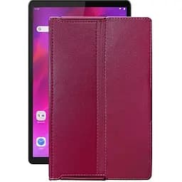 Чехол StatusCASE из экокожи для планшета Lenovo Tab K10 Бордовый