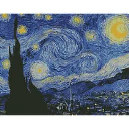 Набір з алмазною мозаїкою Ідейка Вінсент Ван Гог, 50х40 см (AMO7007)