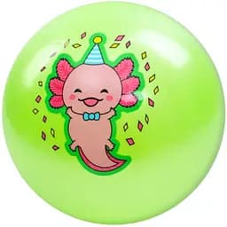 Мяч детский Bambi «Аксолотль» MS 3736 (Green) 9 дюймов, 60 грамм