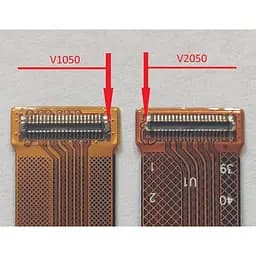 Дисплей для ZTE Blade 20 Smart, чорний, без рамки, ., V1050 - мініатюра 2