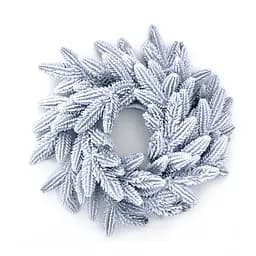 Вінок хвойний різдвяний Hvoya Classic литий засніжений 40 см