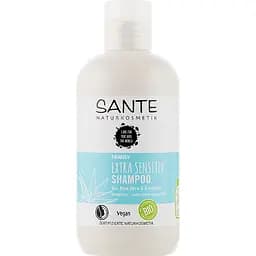 Биошампунь для чувствительной кожи головы Sante Extra Sensitive Алоэ вера и бисаболол 250 мл