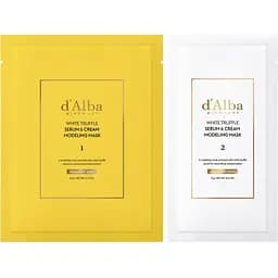 Альгінатна маска d'Alba White Truffle Serum & Cream Modeling Mask Nutritive / Hydrating 66 г