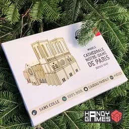 Дерев'яний конструктор Собор Паризької Богоматері | Woodzle | 202 деталі - мініатюра 2