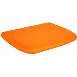 Плед-подушка флісова Bergamo Mild 180х150 см, помаранчева (202312pl-06)