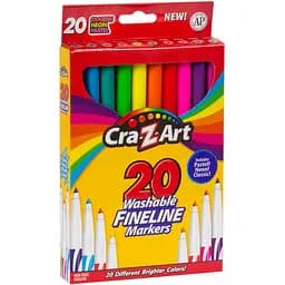 Маркери легкозмивні Cra-Z-Art тонкі кінчики 20 шт. (01308CRA) - мініатюра 2