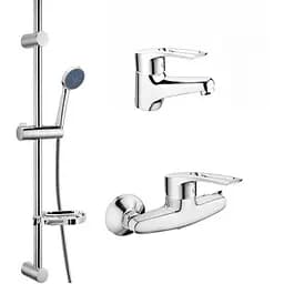 Набір змішувачів Cron Hansberg.SET-2. 001/003 стійка (CR0843)