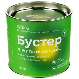 Бустер Savvy Foods енергетична суміш Морінга м'ята спіруліна та їжовик гребінчастий 100 г - мініатюра 3