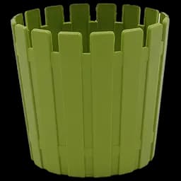 Горщик для квітів Poliwork Akasya, 3.5 л, зелений (A20EY)