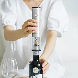 Винний набір Xiaomi Circle Joy Electric Red Wine Opener Set 4 in 1 (CJ-TZ02) - мініатюра 6