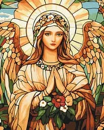 Картина за номерами на підрамнику Brushme Небесний захист