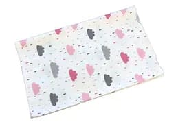 Пеленка фланель Moontime "Облака розовые"