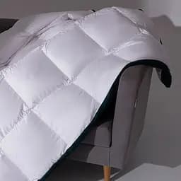Ковдра MirSon Imperial Satin Luxe антиалергенна демісезонна 110х140 см біла - мініатюра 6