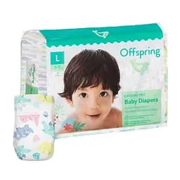 Підгузки Offspring Dinoland розмір L 9-13 кг 36 шт. (DP-OI-FAT-L36P-DNL)