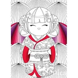 Розмальовка-антістрес Vivat Color Zen Японія 96 сторінок - мініатюра 3