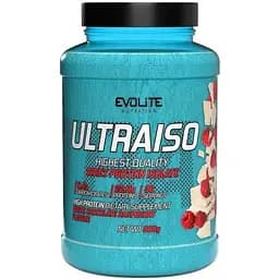 Протеїн Evolite Nutrition Ultra Iso Білий шоколад-малина 900 г