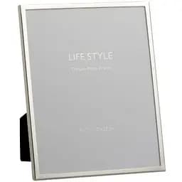 Фоторамка J-Line металлическая 20х25 см серебристая (93219)