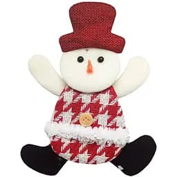 Новогоднее украшение Bambi Снеговик из фетра (HL23YF-133A/B/C)