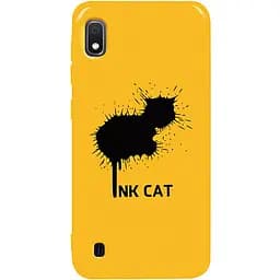 Чохол-накладка Toto Pure TPU 2 mm Print Case Samsung Galaxy A10 #48 Inkcat Yellow