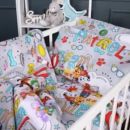 Підковдра MirSon Kids Time 17-0667 Щенячий патруль бязь 143х210 см (2200010143614) - мініатюра 3