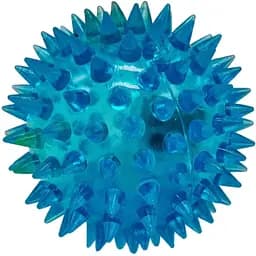 Мяч массажный Bambi с голубой пищалкой (MS 1137-1(Blue))