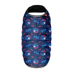 Курточка-накидка для собак Waudog Clothes, Бетмен блакитно-червоний, XS