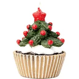 Свічка Yes! Fun Новорічний мафін парафін 8 см (710368)