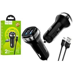 Зарядний пристрій Hoco Z40 Micro 2 x USB/2.4 A