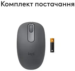 Миша Logitech M196 Bluetooth Grey (910-007459) - мініатюра 2