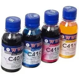 Чернила WWM CANON PG40B/CL41 В/C/M/Y Комплект (C40/41SET-2)