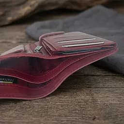 Жіноче портмоне Tony Perotti натуральна шкіра Cortina 5031 rosso (90324) Червоне - мініатюра 8